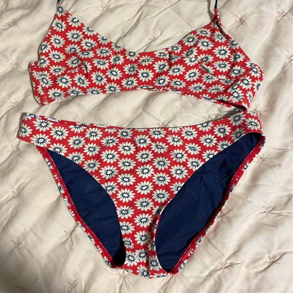 Tory Burch Daisy print bikini